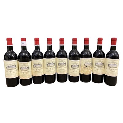 Lot 163 - Nine bottles of 1986 Château Lafitte