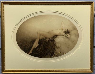 Lot 133A - Louis Icart (French, 20th century), Eve,...