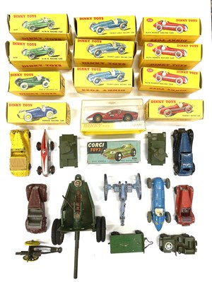 Lot 38 - A mixed lot of predominantely die-cast Dinky...