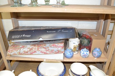 Lot 545 - Mixed Lot: Various boxed glass wares and other...