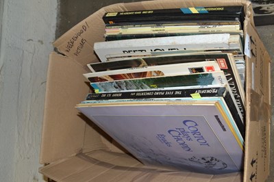 Lot 590 - One box of mixed records, classical
