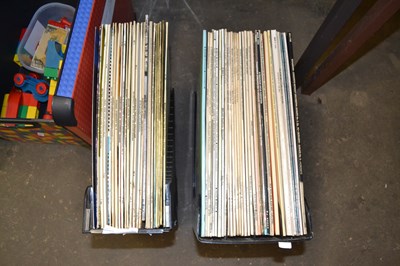 Lot 592 - Two cases of records mainly classical