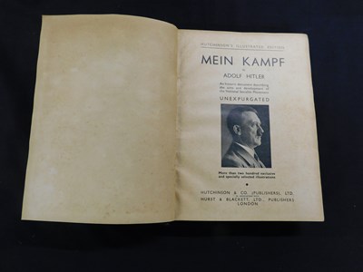 Lot 234 - ADOLF HITLER: MEIN KAMPF, London, Hutchinson...