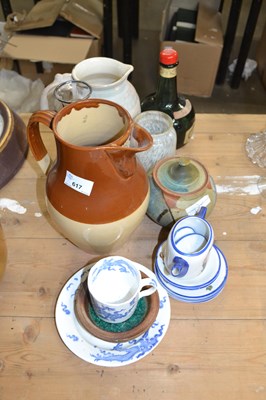Lot 617 - Mixed Lot: Various assorted ceramics, glass...