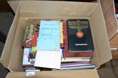 Lot 632 - One box of mixed books