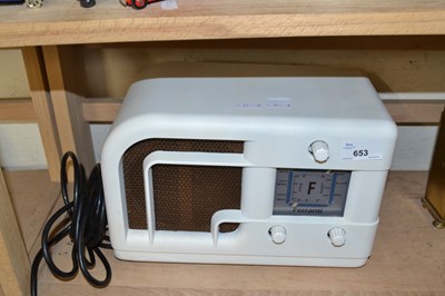 Lot 653 - Vintage Ferranti 546 radio