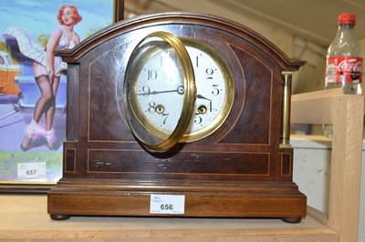 Lot 656 - Edwardian mantel clock
