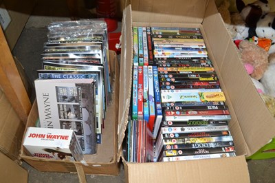 Lot 684 - Large mixed lot of DVD's to include John Wayne