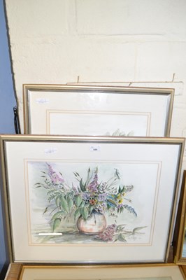Lot 686 - Peter Griffiths, two still life studies of...