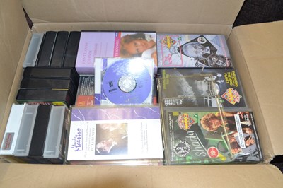 Lot 862 - Box of various assorted videos
