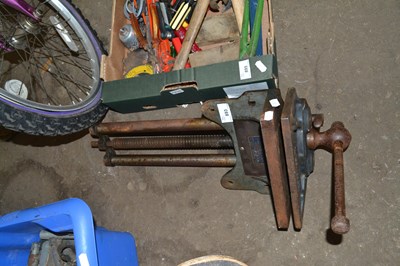 Lot 893 - Bench vice