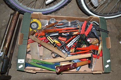 Lot 895 - Box of assorted tools