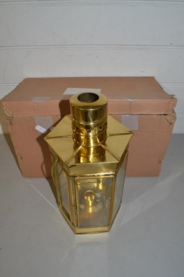 Lot 21 - Boxed modern lantern