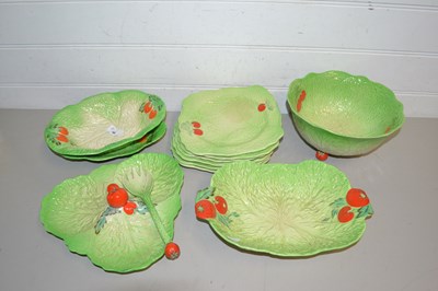 Lot 44 - Quantity of Beswick leaf formed table wares