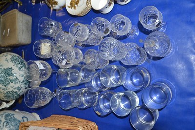 Lot 119 - Mixed Lot: Wessex crystal glass wares and others