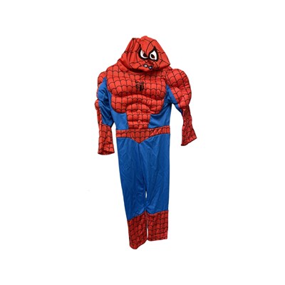 Lot 192 - An age 3-4 padded Spider-Man suit and mask....