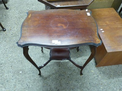 Lot 270 - Edwardian two tier mahogany occasional table