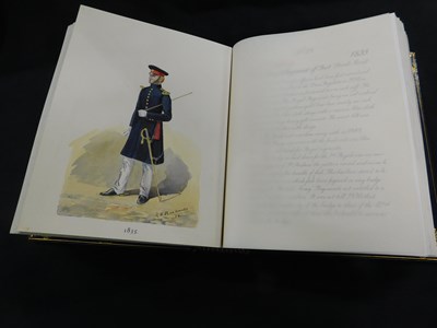 Lot 285 - WATER COLOUR DRAWINGS ILLUSTRATING THE UNIFORM...