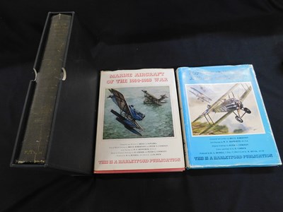 Lot 307 - J M BRUCE: BRITISH AEROPLANES 1914-1918,...