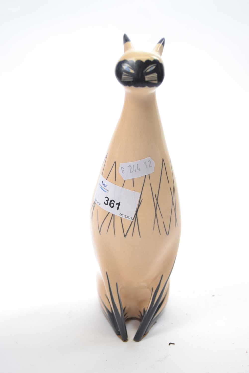 Lot 361 Colin Melbourne cat design for Beswick in