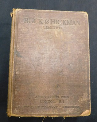 Lot 303 - BUCK AND HICKMAN: GENERAL CATALOGUE OF TOOLS...
