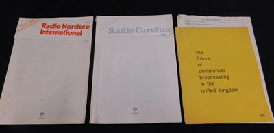Lot 306 - Packet: Pirate radio etc interest including...