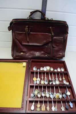 Lot 175 - CASE OF VARIOUS COLLECTORS SPOONS TOGETHER...