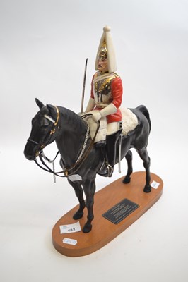 Lot 482 - Beswick Connoisseur model of a lifeguard on a...
