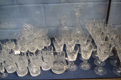 Lot 484 - Quantity of Edinburgh crystal glass ware...