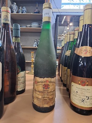 Lot 211 - Five bottles 1990 Bernkasteler Kurfurstlay