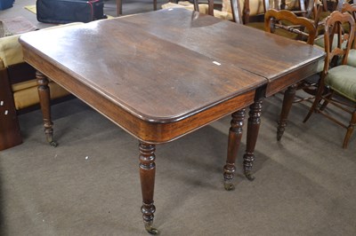 Lot 584 - 19th Century maghogany extending dining table...