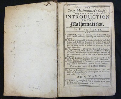 Lot 319 - JOHN WARD: YOUNG MATHEMATICIANS GUIDE BEING A...
