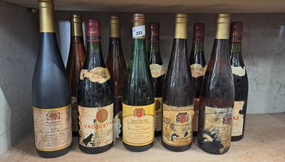 Lot 306 - Ten mixed bottles to include Niederhaler 1988,...