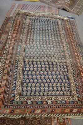 Lot 660 - Antique Middle Eastern wool floor rug...