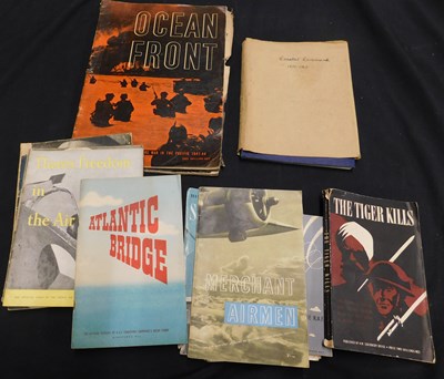 Lot 324 - Small box: 14 WWII publications, THE TIGER...
