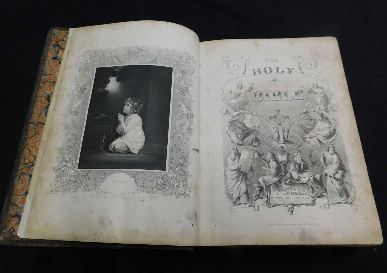 Lot 326 - PAYNE'S ILLUSTRATED FAMILY-BIBLE... Eds,...