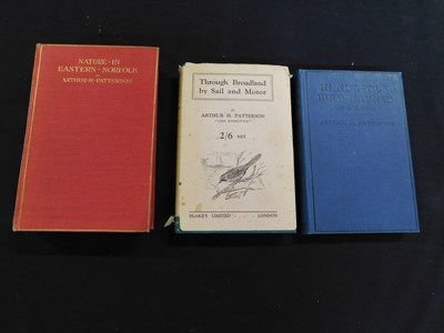 Lot 362 - ARTHUR HENRY PATTERSON: 3 Titles: NATURE IN...