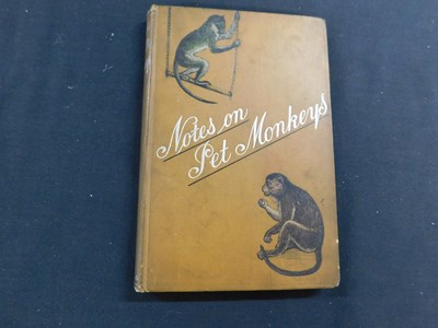 Lot 374 - ARTHUR HENRY PATTERSON: NOTES ON PET MONKEYS...