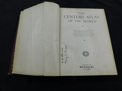 Lot 380 - THE CENTURY ATLAS OF THE WORLD Ed Benjamin E...