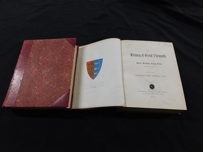 Lot 338 - HENRY MANSHIP: A HISTORY OF GREAT YARMOUGH, Ed...