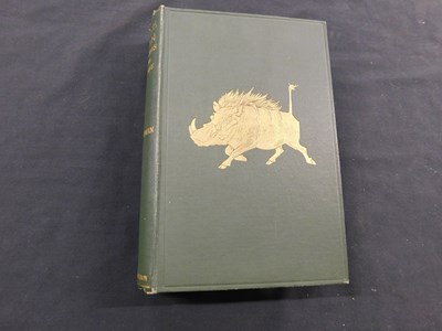 Lot 424 - ABEL CHAPMAN: SAVAGE SUDAN ITS WILD TRIBES BIG-...