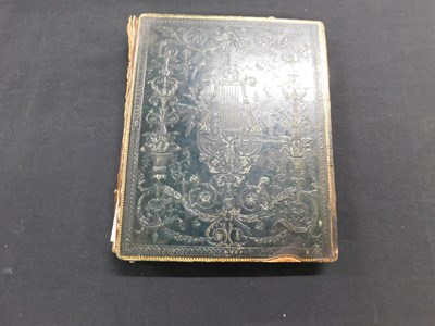 Lot 464 - An early Victorian common place album...