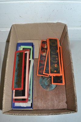 Lot 69 - Box of various magic lantern slides