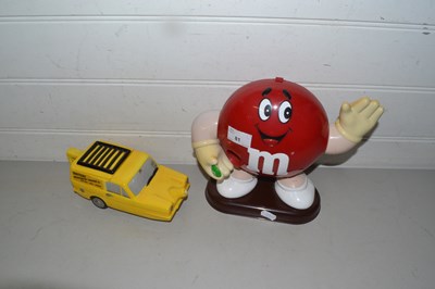 Lot 81 - Novelty M&M's dispenser together with a Only...