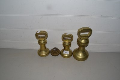 Lot 84 - Mixed Lot: Brass weights