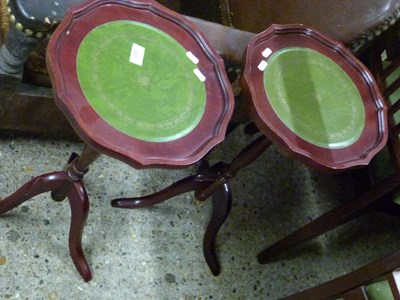 Lot 257 - Pair of modern wine tables