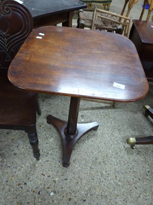 Lot 268 - 19th Century mahogany pedestal table raised on...