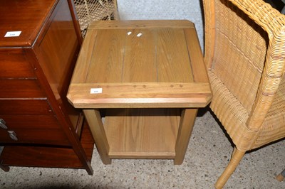 Lot 320 - Modern oak side table