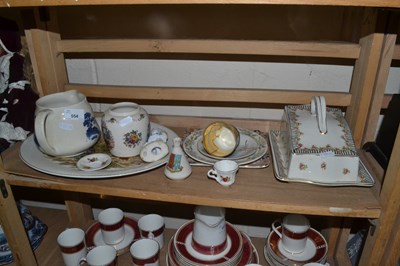 Lot 554 - Mixed Lot: Various assorted ceramics, cheese...