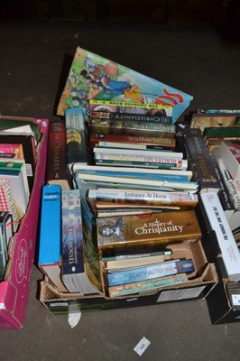 Lot 604 - One box of mixed books